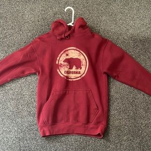 California Red Hoodie